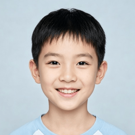 陽光男童